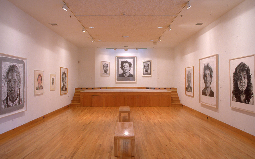 Chuck Close: Works on Paper from the Collection of Sherry Hope Mallin installation view