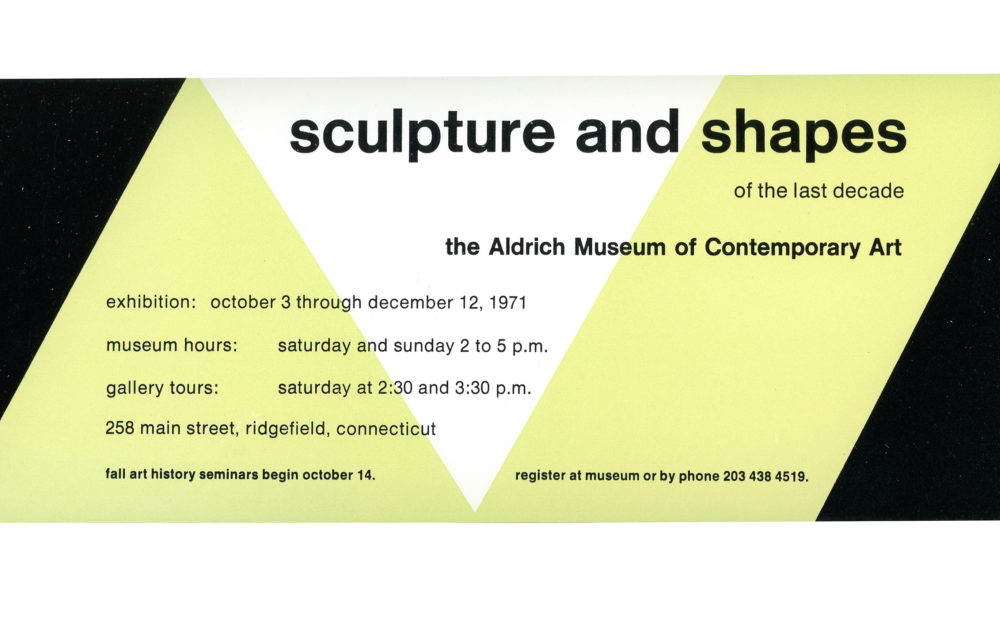 Sculpture and Shapes flyer