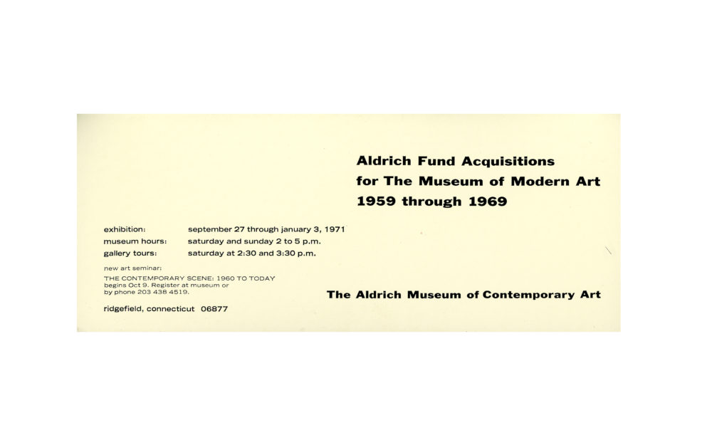 Aldrich Fund Acquisitions