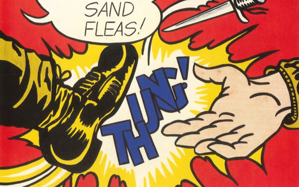 Roy Lichtenstein, Flatten Sand Fleas (1962)
