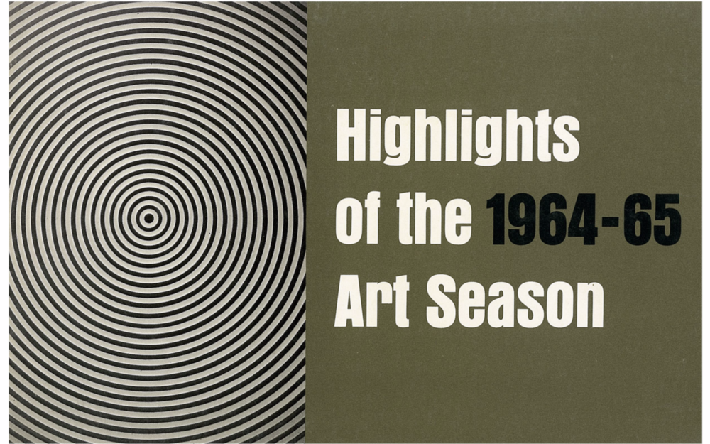 Highlights of the 1964 - 65 Art Season
