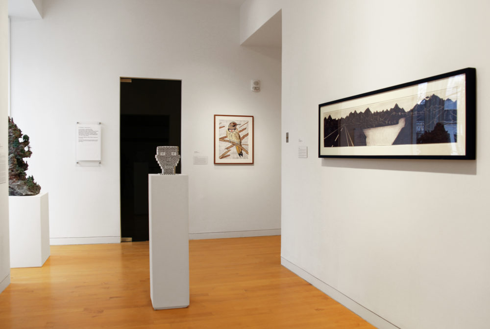 Installation view of How Art Changed the Prison