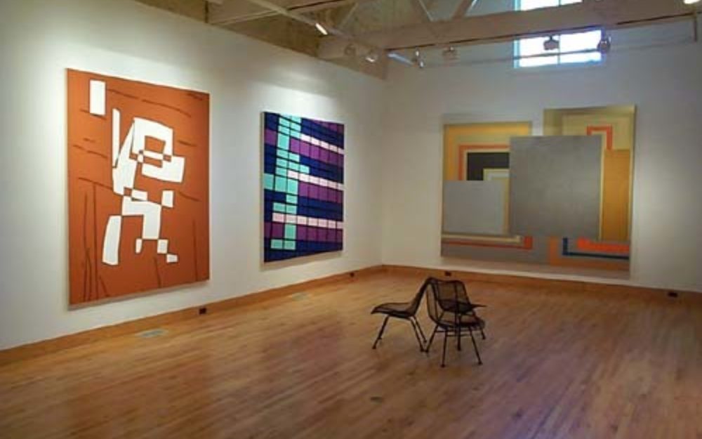 Installation view of Glee: Painting Now