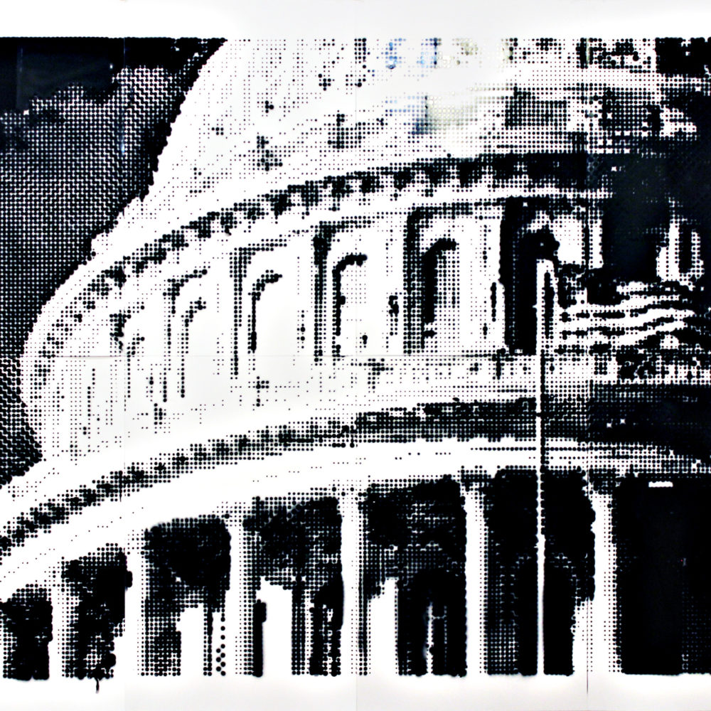 Drawing of dome of US Capitol building.
