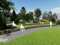 Architectural Plans for The Aldrich Sculpture Garden